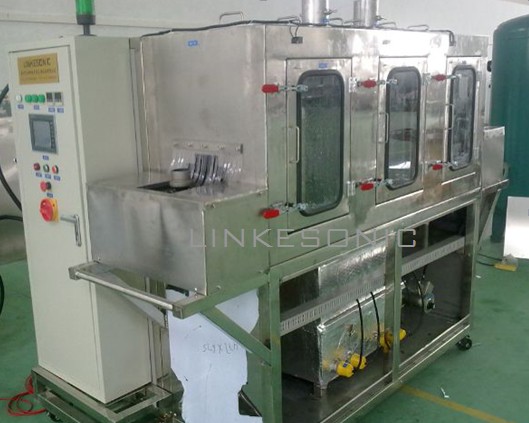 汽車工業(yè)減震器橡膠件噴洗機